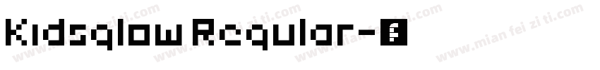 Kidsglow Regular字体转换